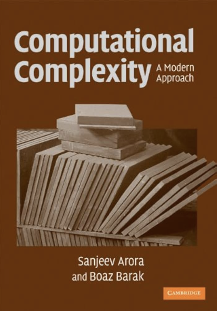 Computational Complexity: A Modern Approach cover